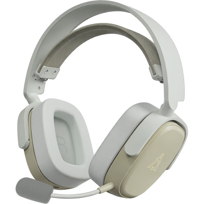 Навушники Ajazz AHM09 MAX 3-Mode Gray/White (AHM09-MAX-GW)