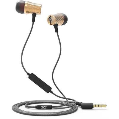 Наушники QKZ DM3 Mic Gold (F_53288)