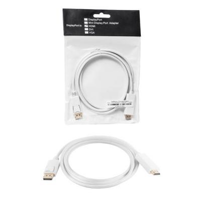 Кабель мультимедійний DisplayPort to HDMI 1.8m PowerPlant (KD00AS1237)