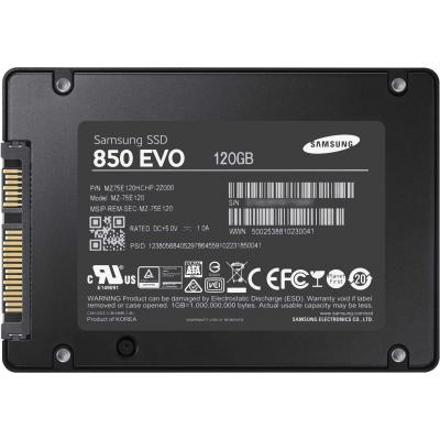 Накопитель SSD 2.5' 120GB Samsung (MZ-75E120_OEM)