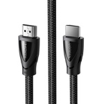 Кабель мультимедійний HDMI M to HDMI M 1.5m braided HD140 black UGREEN (80402)