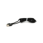 Дата кабель USB 2.0 to Lightning 2.0m 2A magnetic nylon black PiPo (18166)
