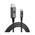 Кабель мультимедійний USB-C to DisplayPort 2.0m 4K60Hz black Armorstandart (ARM76892)