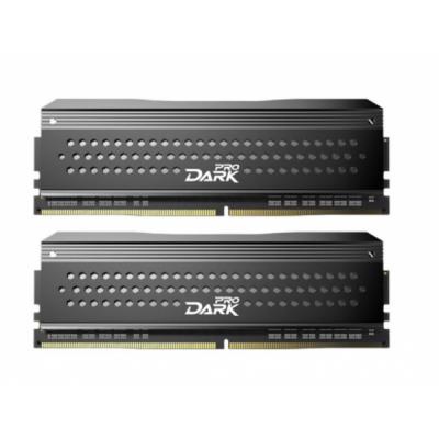 Модуль памяти для компьютера DDR4 16GB (2x8GB) 3000 MHz Dark Pro Black/Gray Team (TDPGD416G3000HC15ADC01)