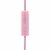 Наушники HF RM-501 Pink (mic + button call answering Remax (37154)