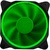 Кулер для корпуса 1stPlayer Firering Green