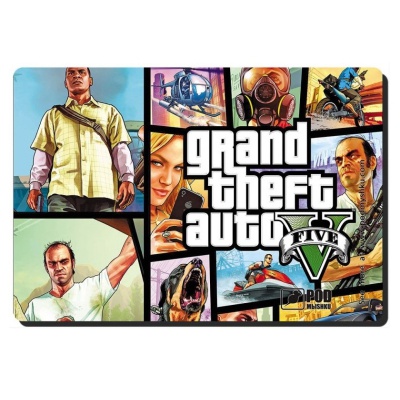 Коврик для мышки Pod Mishkou GAME GTA 5 -1-М
