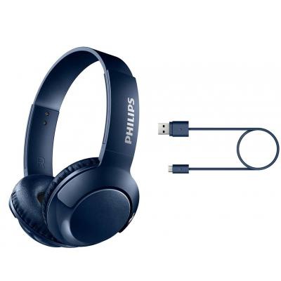 Наушники PHILIPS SHB3075 Blue (SHB3075BL/00)