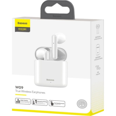 Наушники Baseus Encok TWS W09 White (NGW09-02)