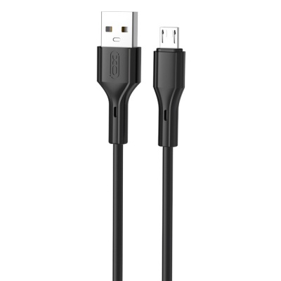 Дата кабель USB 2.0 AM to Micro 5P 1.0m black XO (NB230_M_Black)