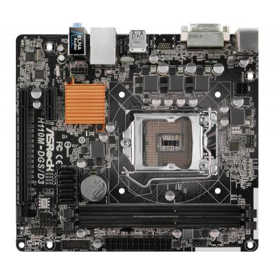 Материнская плата ASRock H110M-DGS/D3