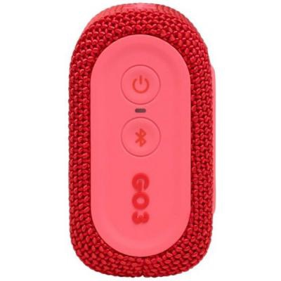 Акустична система JBL Go 3 Red (JBLGO3RED)