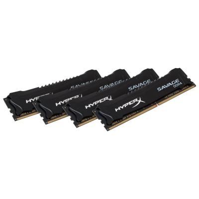 Модуль памяти для компьютера DDR4 32GB (4x8GB) 2666 MHz HyperX Savage Kingston (HX426C13SBK4/32)