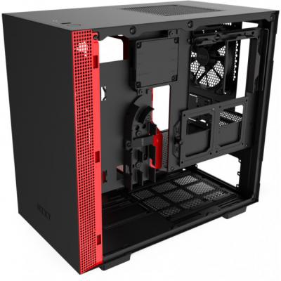 Корпус NZXT H210 Black/Red (CA-H210B-BR)