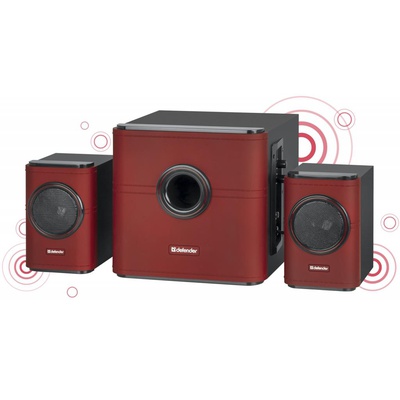 Акустическая система Defender G10 30W 220V red (65516)