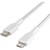 Дата кабель USB Type-С to Lightning 2.0m white Belkin (CAA004BT2MWH)