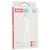 Дата кабель USB 2.0 AM to Lightning 0.25m 2.4A white XO (XO-NB179-BK)