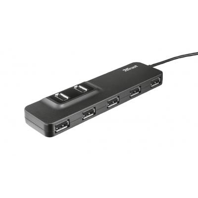 Концентратор Trust Oila 7 Port USB 2.0 Hub - black (20576_TRUST)