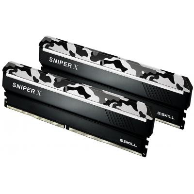 Модуль пам'яті для комп'ютера DDR4 32GB (2x16GB) 3200 MHZ SniperX Urban Camo G.Skill (F4-3200C16D-32GSXWB)