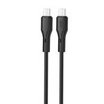 Дата кабель USB-C to USB-C NBQ231B-CC black XO (NBQ231B-CC.black)