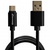 Дата кабель USB 2.0 AM to Type-C 1.0m Black Grand-X (MC-01B)