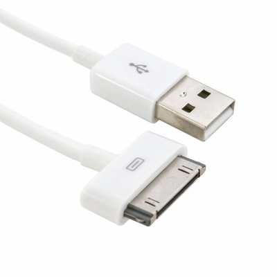 Дата кабель USB to Apple 30-pin 1.0m EXTRADIGITAL (KBD1650)