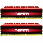Модуль памяти для компьютера DDR4 8GB (2x4GB) 2400 MHz Viper 4 Patriot (PV48G240C5K)