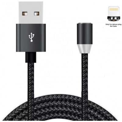 Дата кабель USB 2.0 AM to Lightning 1.2m Magneto black XoKo (SC-355i MGNT-BK)