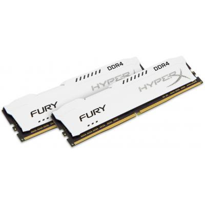 Модуль памяти для компьютера DDR4 32GB (2x16GB) 2133 MHz HyperX FURY White Kingston (HX421C14FWK2/32)