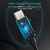 Дата кабель USB 2.0 AM to Type-C 2.0m 3A 18W PVC Choetech (AC0003)