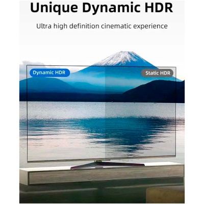 Кабель мультимедійний HDMI M to HDMI M 1.0m V2.1 8K60Hz Cabletime (CA915835)