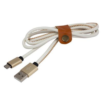 Дата кабель USB 2.0 AM to Micro 5P 1.0m DC-MU-102LR white Greenwave (R0014168)