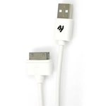 Дата кабель 2E USB 2.0 to Apple 30pin 0.9m (2E-CCTI01R-09W)