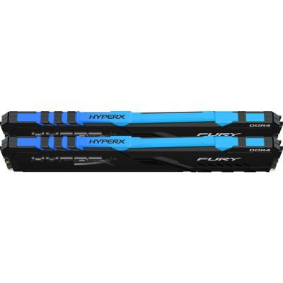 Модуль памяти для компьютера DDR4 32GB (2x16GB) 3600 MHz HyperX Fury RGB HyperX (Kingston Fury) (HX436C18FB4AK2/32)