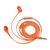 Наушники Trust Duga Mic Neon Orange (22111)