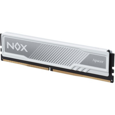 Модуль пам'яті для комп'ютера DDR4 8GB 2666 MHz NOX White Apacer (AH4U08G26C08YMWAA-1)