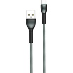 Дата кабель USB 2.0 AM to Type-C 1.0m ColorWay (CW-CBUC041-GR)