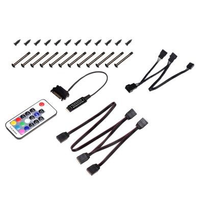 Кулер для корпуса ID-Cooling XF-12025-RGB Snow (Single Pack) (XF-12025-RGB Snow)