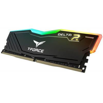 Модуль памяти для компьютера DDR4 8GB 3200 MHz T-Force Delta Black RGB Team (TF3D48G3200HC16C01)