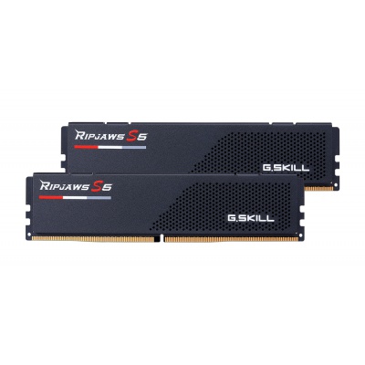 Модуль пам'яті для комп'ютера DDR5 32GB (2x16GB) 5600 MHz Ripjaws S5 Black G.Skill (F5-5600J4040C16GX2-RS5K)