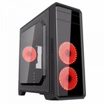 Корпус GAMEMAX G561-F Red