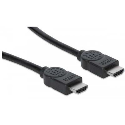 Кабель мультимедийный HDMI to HDMI 2.0m Manhattan (352352)