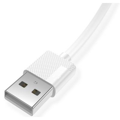 Дата кабель USB 2.0 AM to Type-C 0.3m White T-Phox (T-C801(0.3) White)
