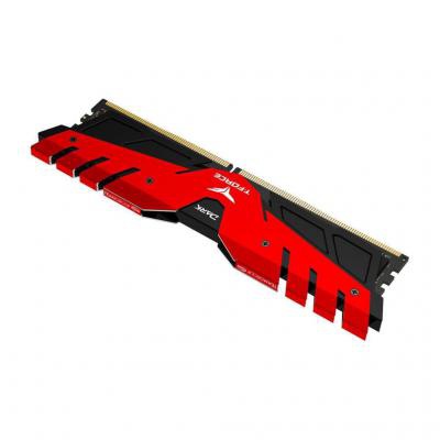 Модуль памяти для компьютера DDR4 16GB (2x8GB) 3000 MHz T-Force Dark Red Team (TDRED416G3000HC16CDC01)
