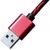 Дата кабель Grand-X USB - Type C, Cu, 1.5A, Red/Black, 1m (FC05RB)