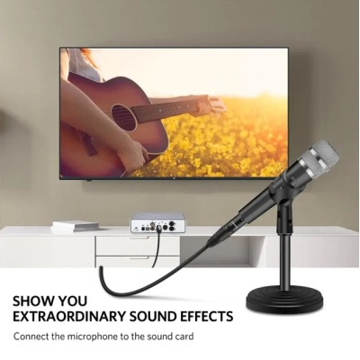 Кабель мультимедійний XLR M to XLR F 2.0m AV130 black Ugreen (20710)