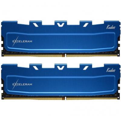 Модуль памяти для компьютера DDR4 16GB (2x8GB) 2666 MHz Kudos Blue eXceleram (EKBLUE4162619AD)