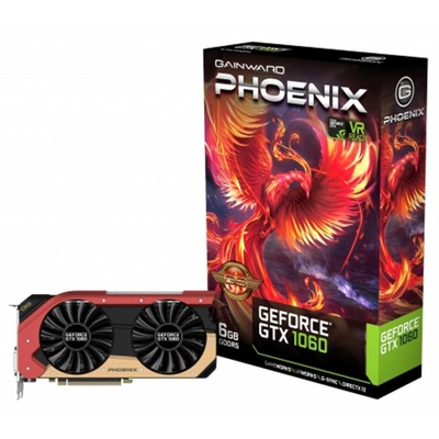 Видеокарта GAINWARD GeForce GTX1060 6144Mb Phoenix GS (426018336-3736)