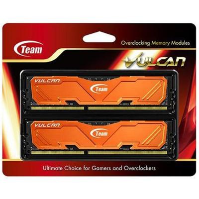 Модуль памяти DDR3 8GB (2x4GB) 2133MHz Vulcan Orange Team (TLAD38G2133HC10QDC01)