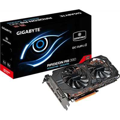 Видеокарта GIGABYTE Radeon R9 390 8192Mb WF2 (GV-R939WF2-8GD)
